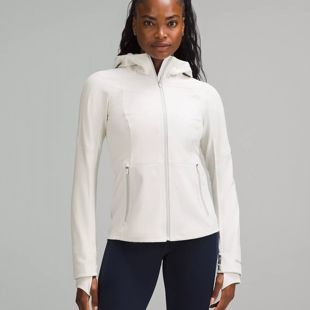 Lululemon Women's Cross Chill Performance Jacket, Bone, XXS, NWT